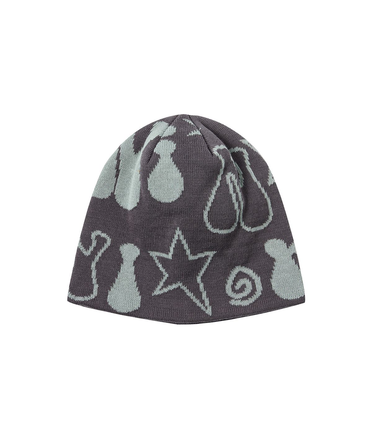꼬모니노즈(COMONINOZ) [CN]LOGO GRAPHIC KNIT BEANIE [4 COLOR]