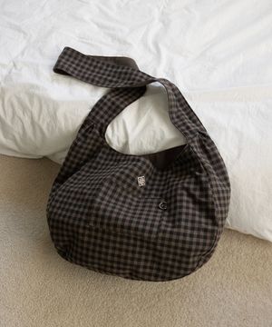 [CN]26 REVERSIBLE CHECK CROSS BAG [2 COLOR]