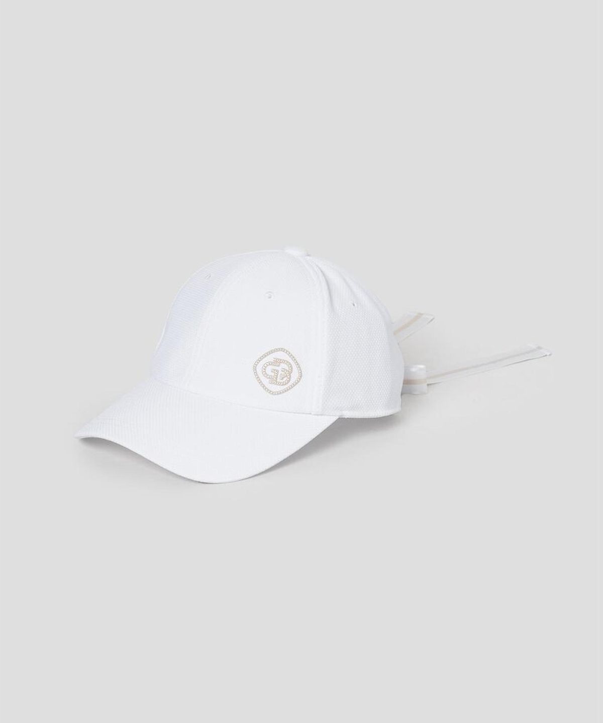 빈폴 액세서리(BEANPOLE ACCESSORY) 여성 리본 포인트 볼캡  화이트