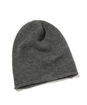 ROLLED BEANIE [GRAY]