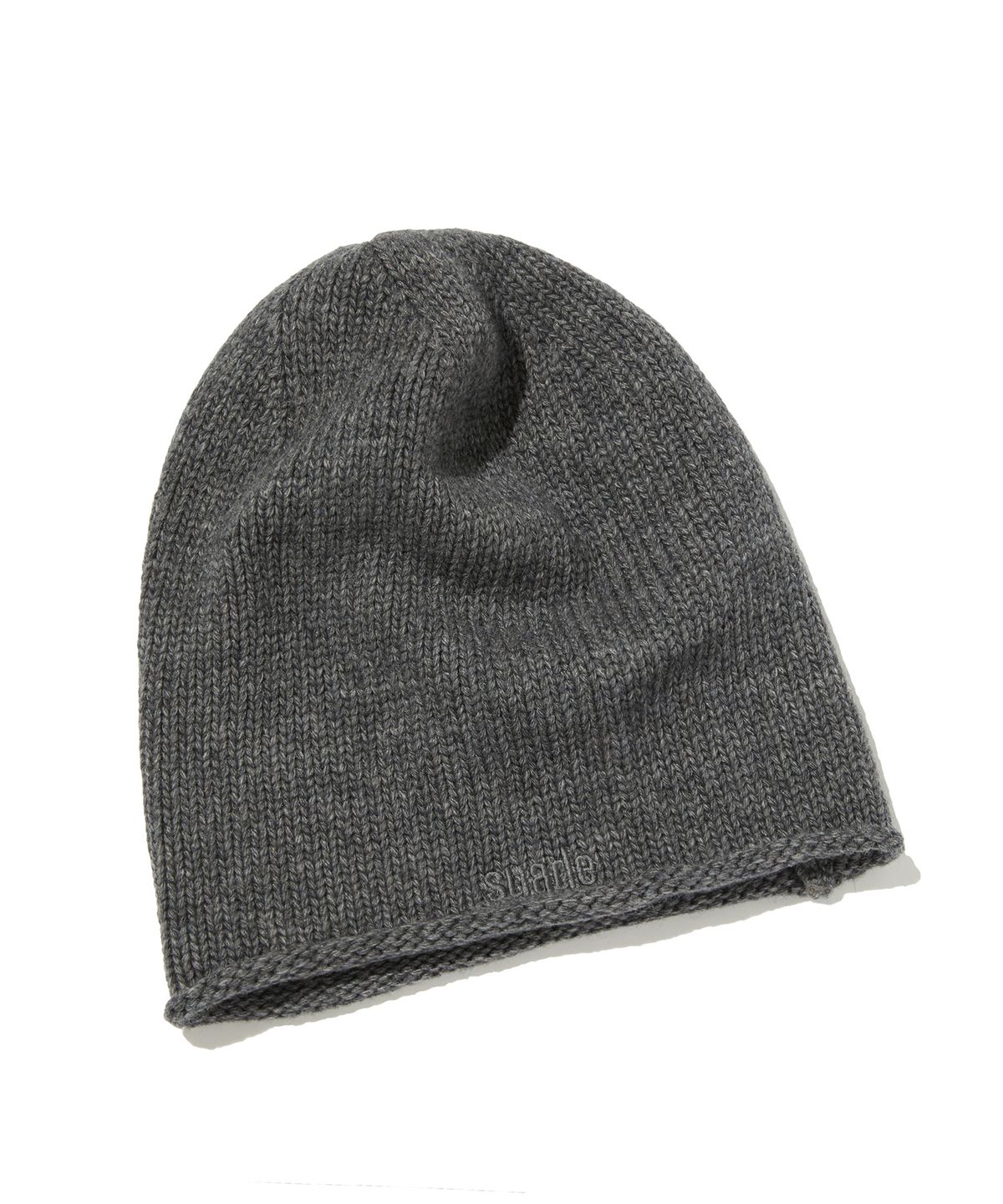 스웨이드(SUADE) ROLLED BEANIE [GRAY]
