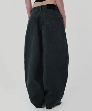 CONTOUR POCKET DENIM [WASHING BLACK]
