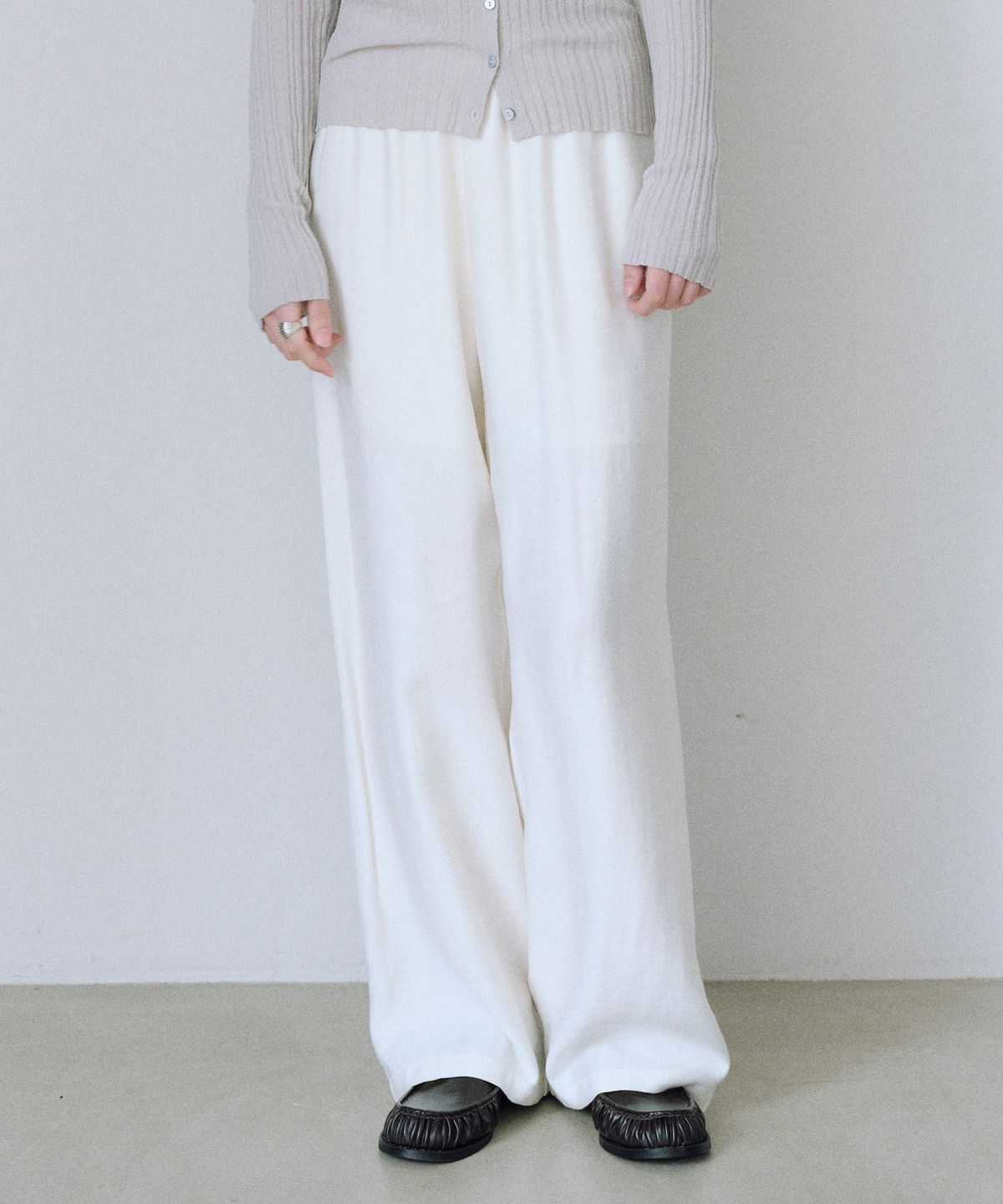 유라고(URAGO) Dive banding wide pants