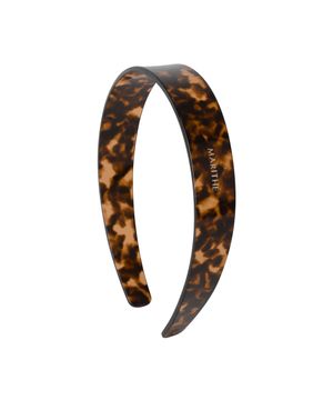 REGULAR LOGO HAIRBAND brown
