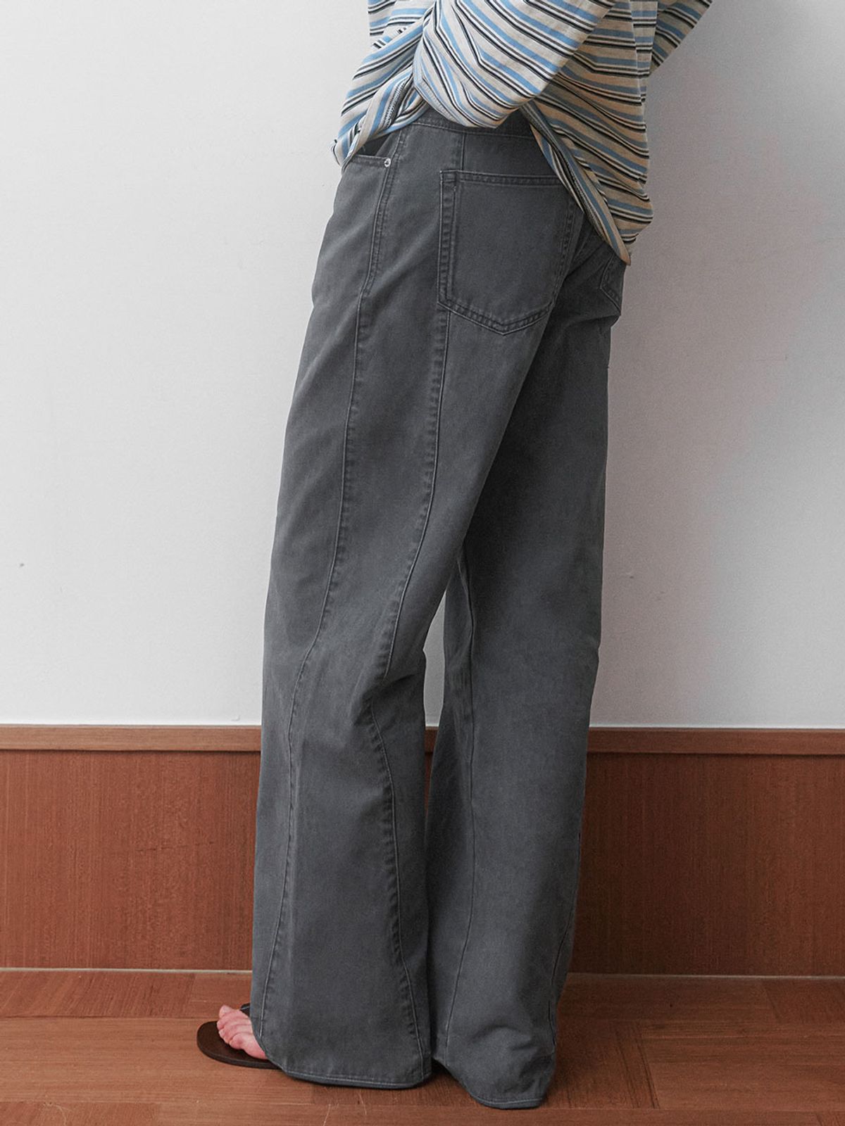 아틀리에 나인(ATELIER NAIN) VINTAGE WASHING COTTON PANTS (PT-5745)