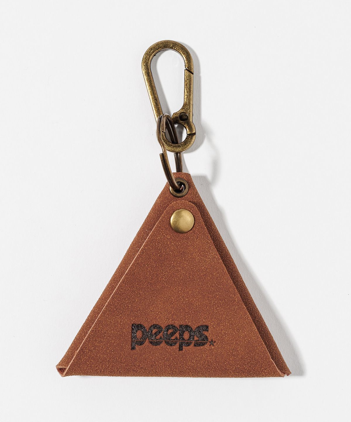 핍스(PEEPS) Triangle Pendant Pocket(Brown)