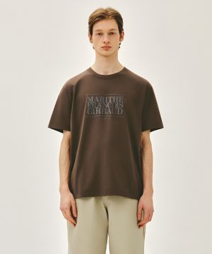 CLASSIC LOGO TEE brown
