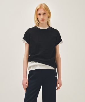 W 3PACK CIRCLE LOGO TEE mix