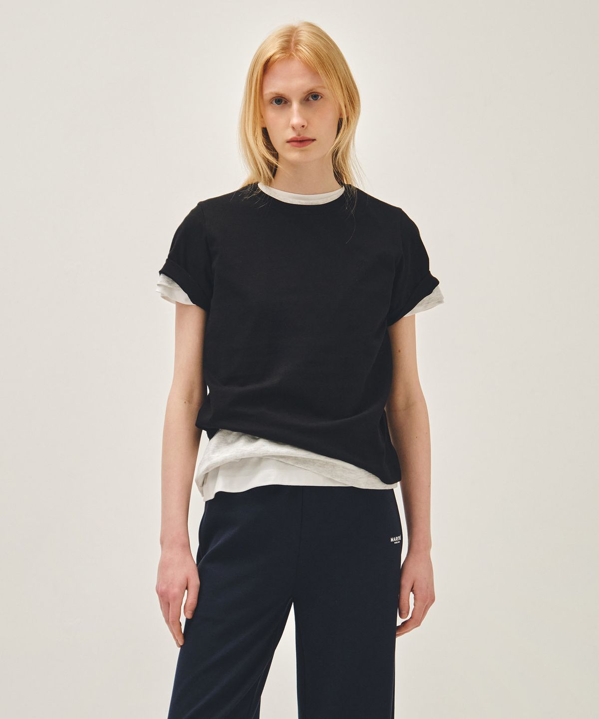 마리떼 프랑소와 저버(MARITHÉ + FRANҪOIS GIRBAUD) W 3PACK CIRCLE LOGO TEE mix