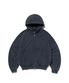 CROPPED WASHED HOOD ZIP UP [WASHING NAVY]