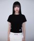 Essential Rose Label T-Shirt [Black]