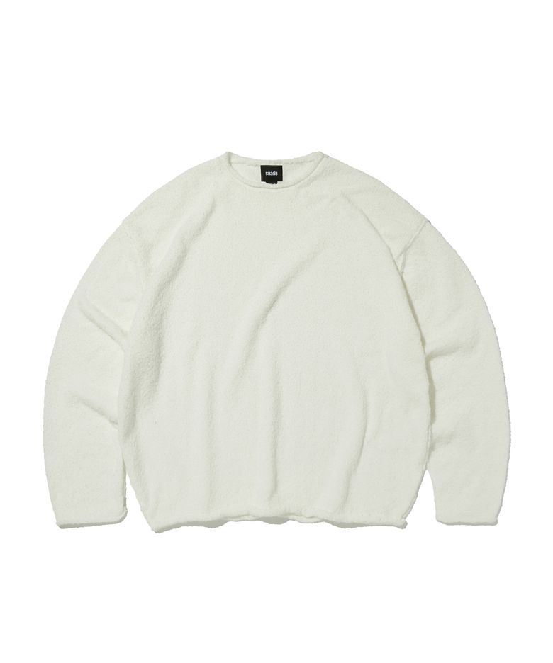 SHEARLING KNIT [WHITE]