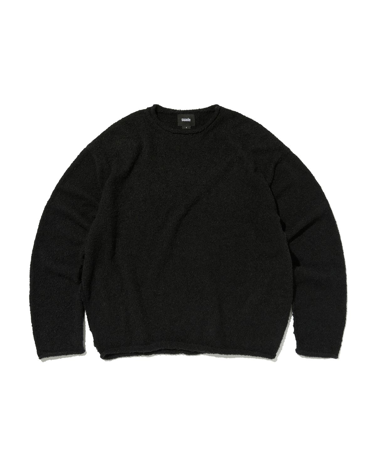 스웨이드(SUADE) SHEARLING KNIT [BLACK]