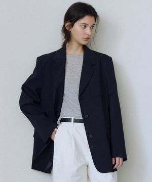 Classic overfit single jacket