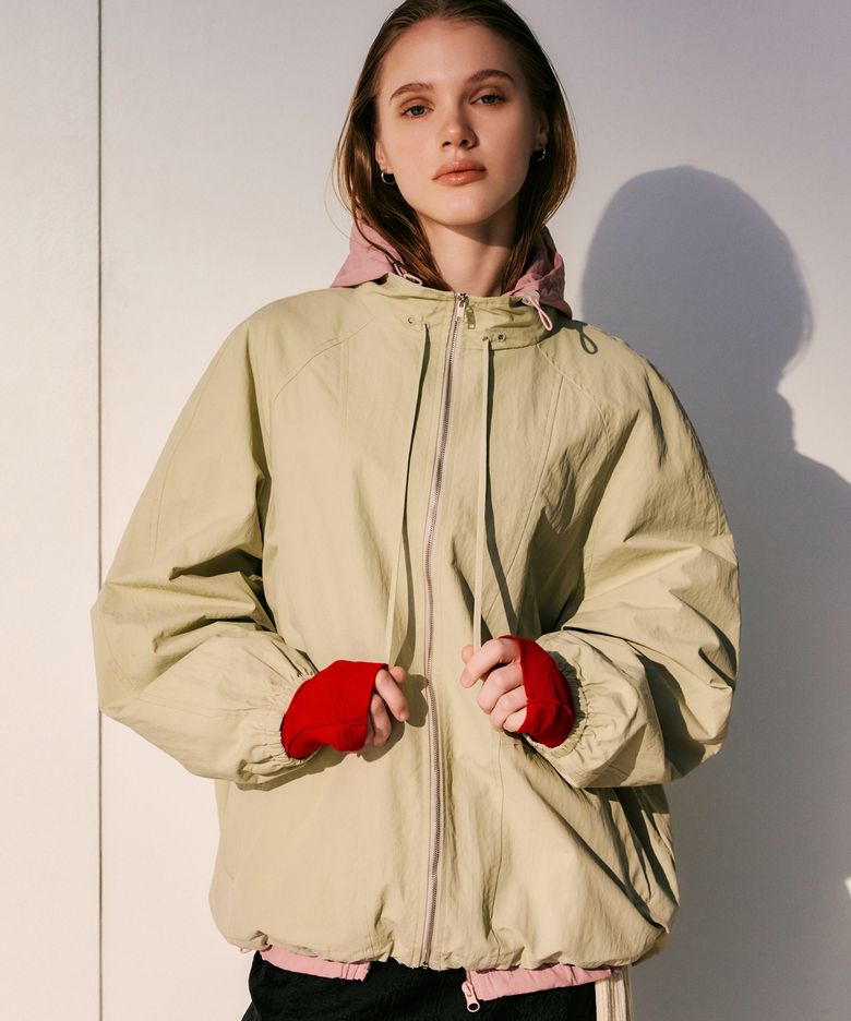 Nylon string high neck jumper