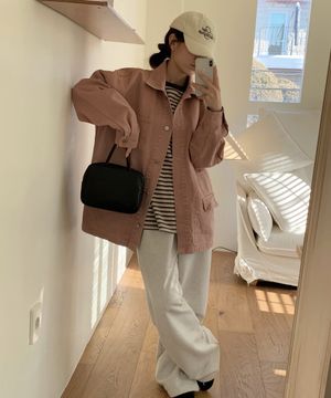 [알로하 PICK] Washed denim work jacket