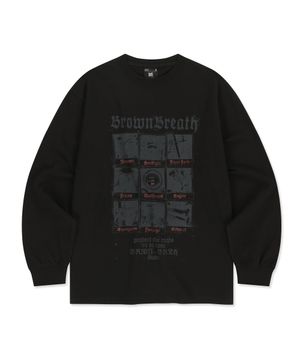 GEAR TILE LONGSLEEVE - BLACK