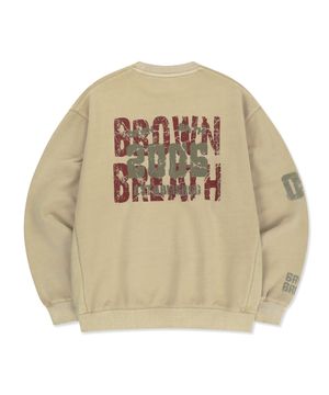 2006 PIGMENT CREWNECK - BEIGE