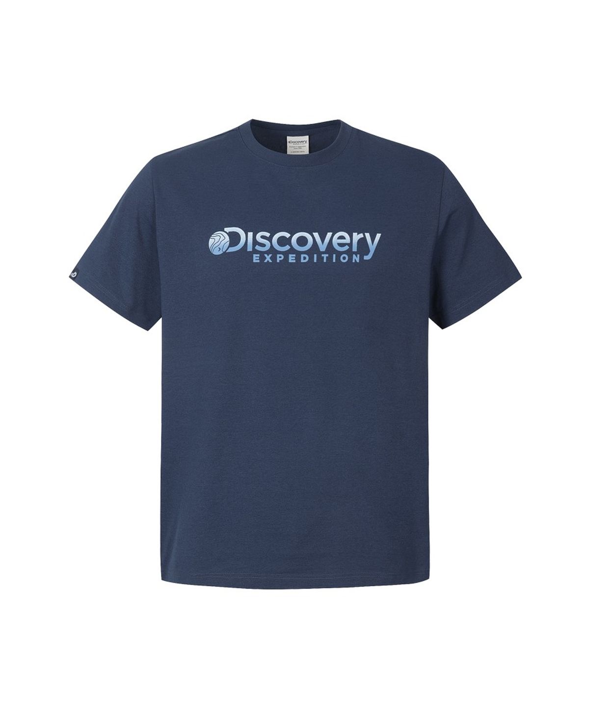 디스커버리 익스페디션(DISCOVERY EXPEDITION) 남성 모레인 빅로고 반팔티셔츠 (D/NAVY)