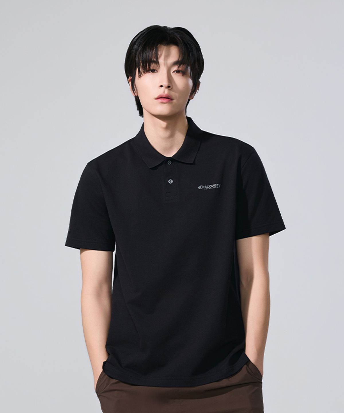 디스커버리 익스페디션(DISCOVERY EXPEDITION) 남성 프레시벤트 테드 소로나쿨 카라티 (BLACK)