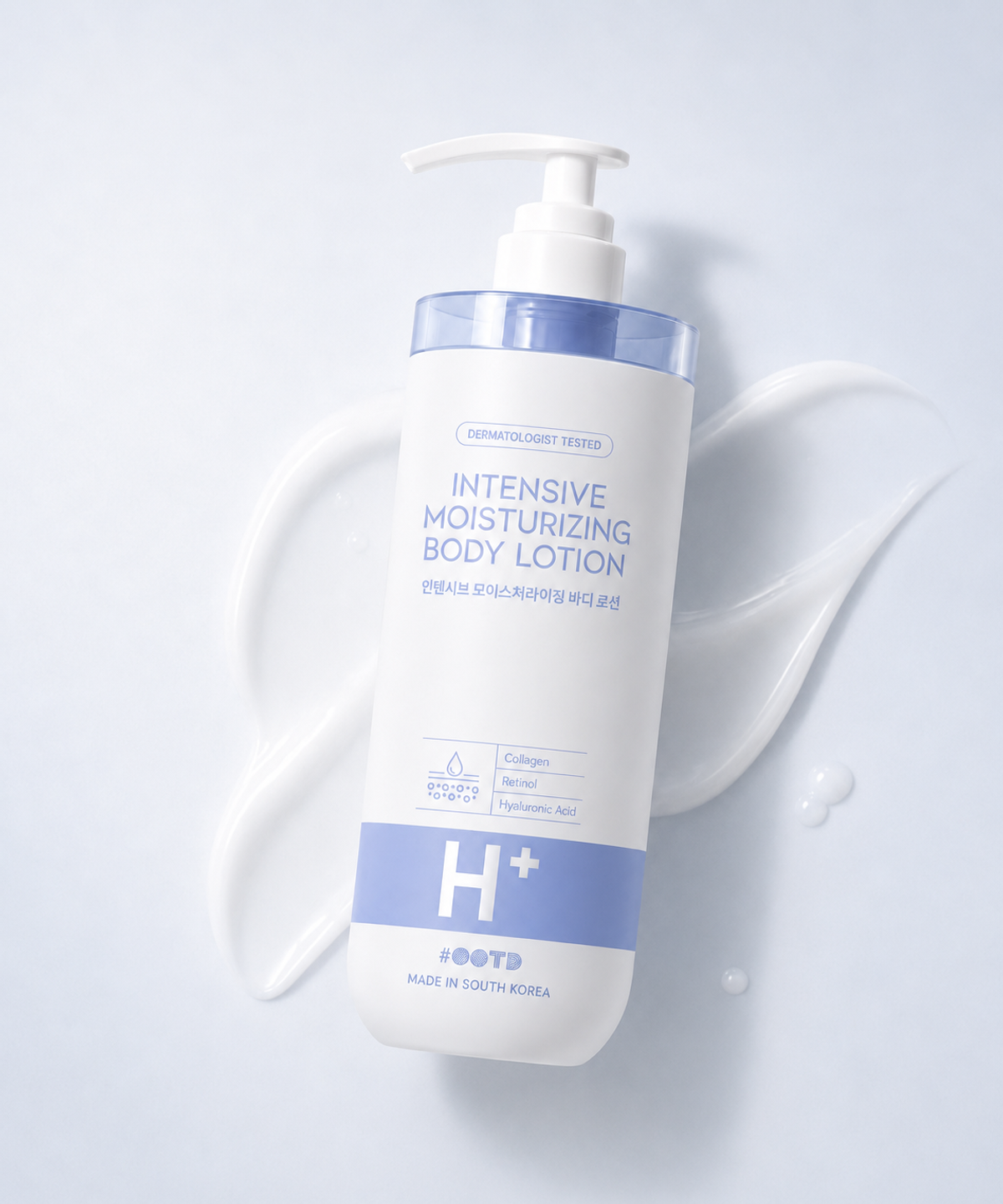 오오티디 뷰티(OOTD BEAUTY) [대용량] 더마 인텐시브 모이스처라이징 저자극 바디로션 750ml
