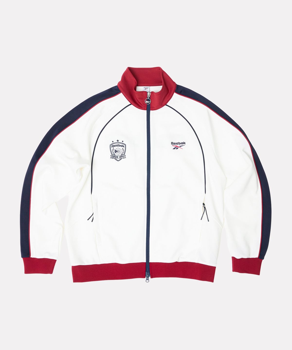 리복(REEBOK) 프리미어 저지 트랙 탑 - 화이트:레드