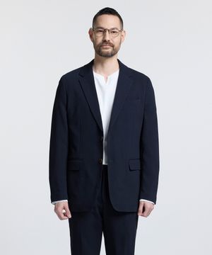 DIEMS 써커 이중지 자켓_네이비 (클래식핏)_DEJVA11CSN