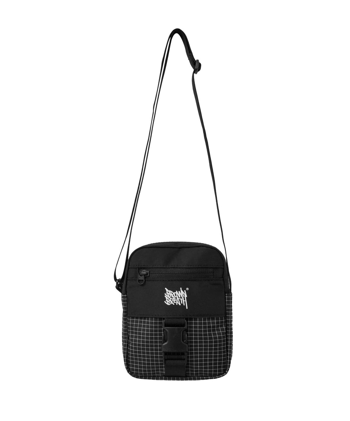 브라운브레스 키즈(BROWNBREATH KIDS) KIDS TAG MINI CROSS BAG - BLACK