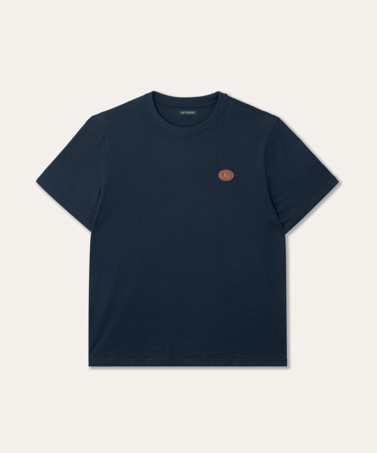 비베르데(VIIVERDE) Heavy Cotton T-shirt Navy