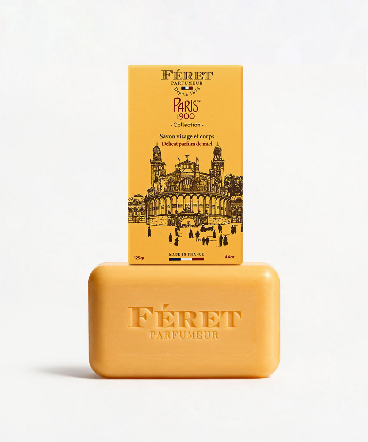 페레 파퓨머(FERET PARFUMEUR) 파리1900 허니솝 125g (바디솝)