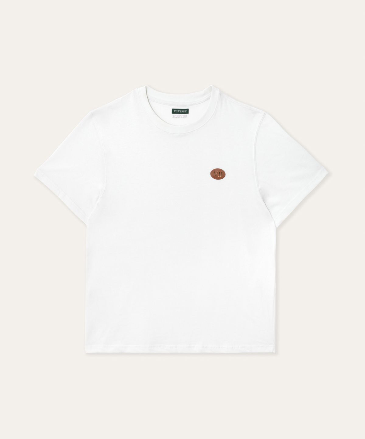 비베르데(VIIVERDE) Heavy Cotton T-shirt White