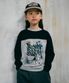 KIDS TAG COLOR BLOCK LONGSLEEVE - BLACK