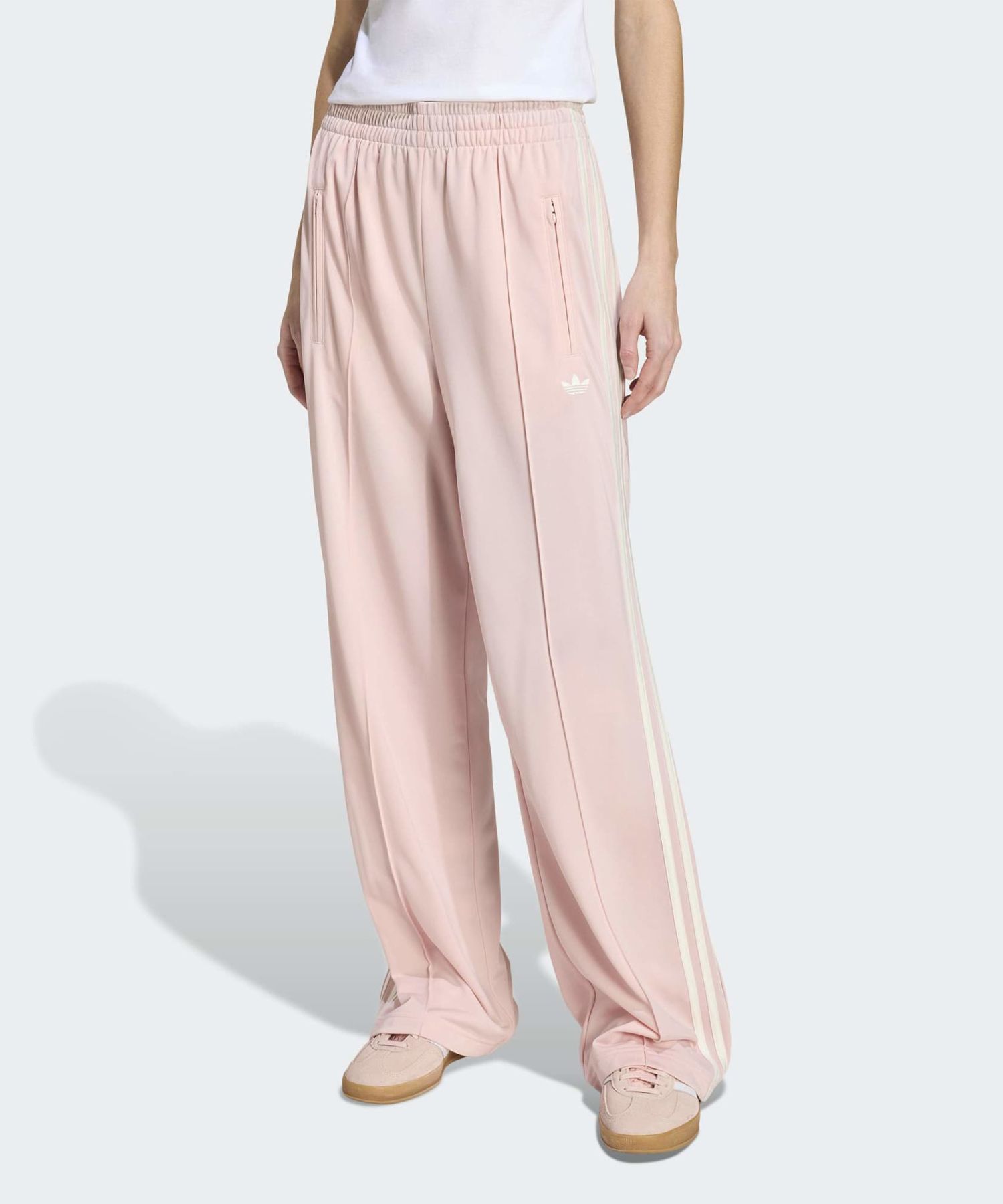 [YOUHEEXOTZ] STAR PATTERN LAYERED BANDING TRACK PANTS_GREY source detail 65