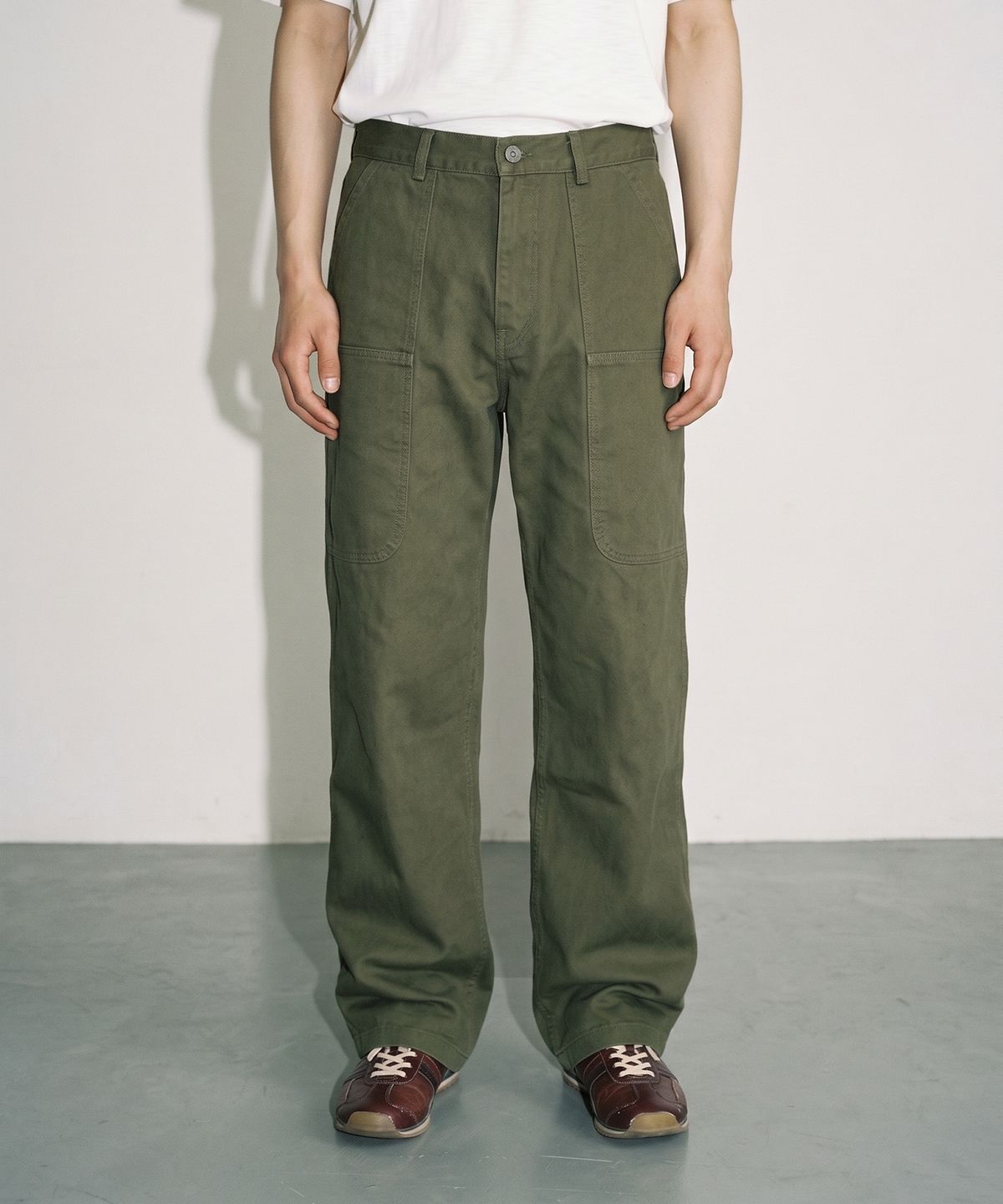 발루트(BALLUTE) 6P FATIGUE PANTS (OLIVE WASHED)