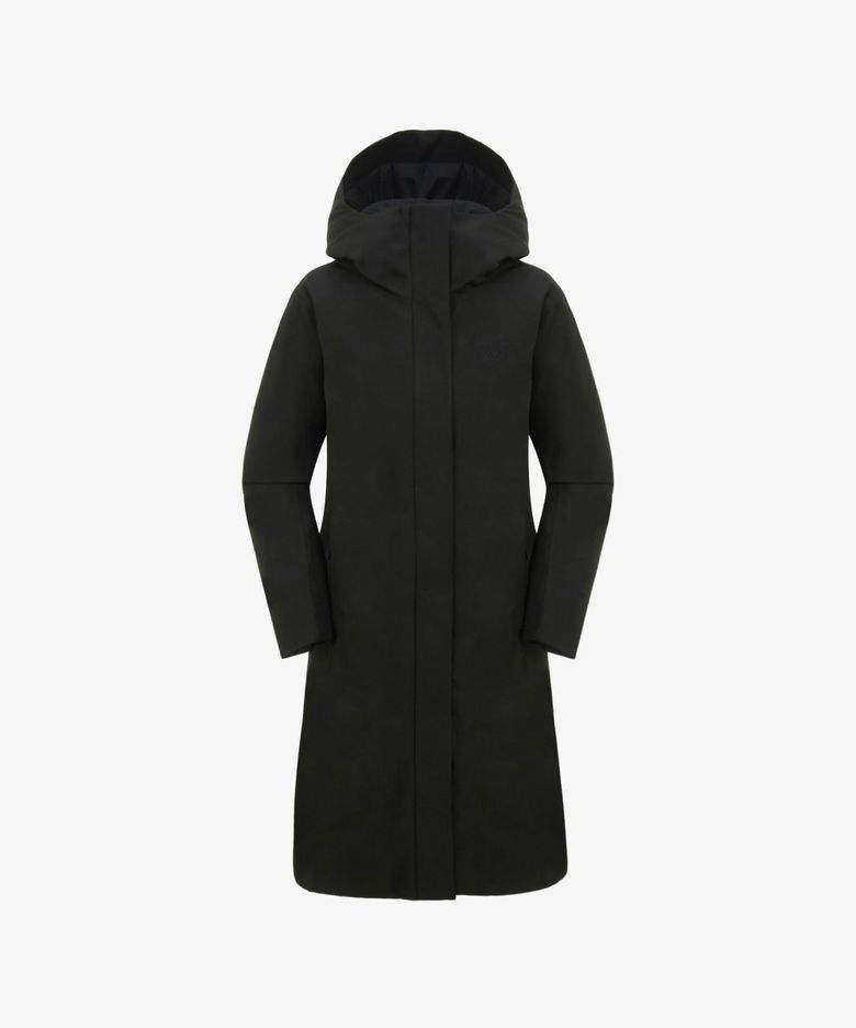 NC3NR84A 여성 로베라 코트 BLACK