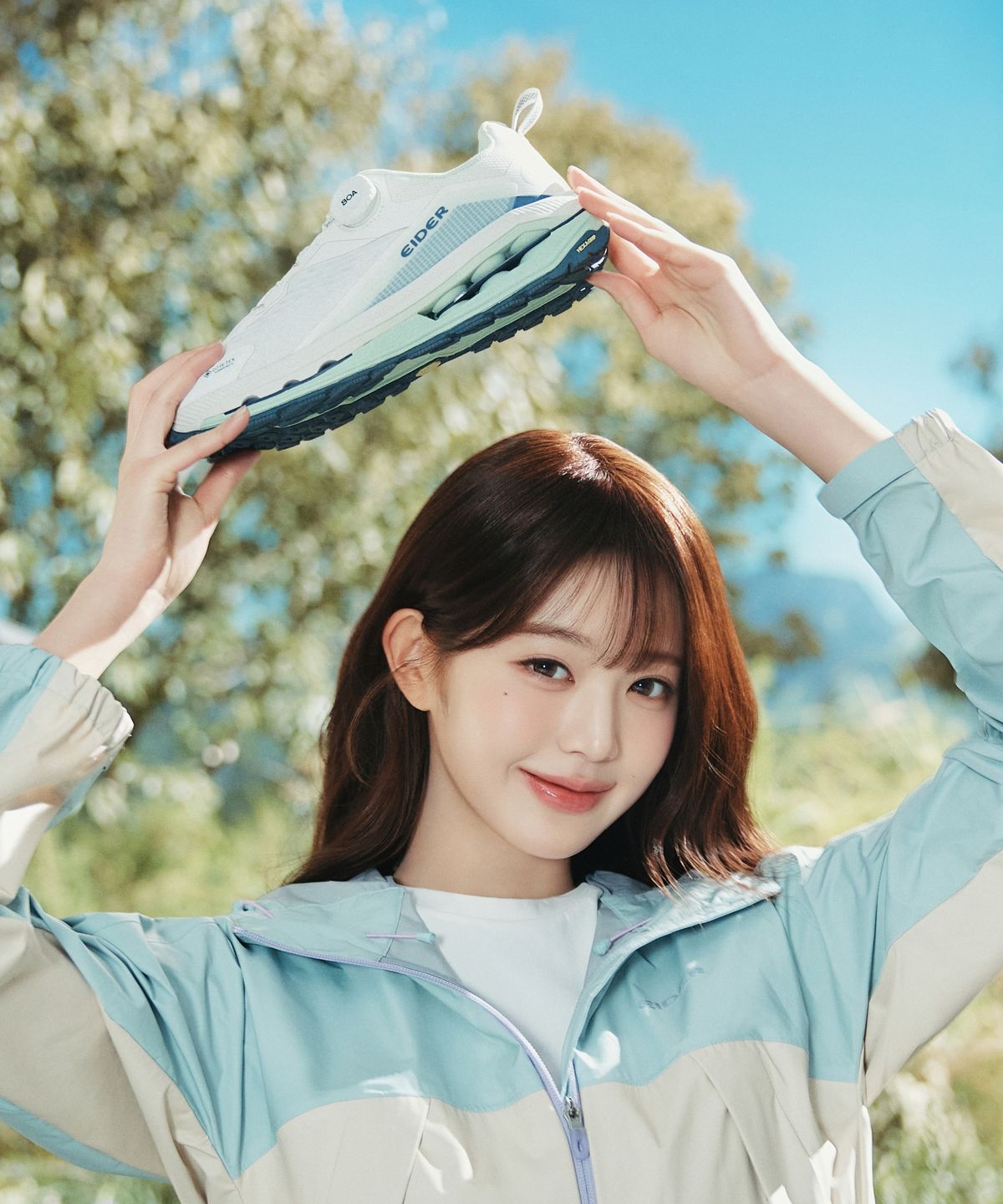 아이더(EIDER) 플렉션 하이브리드_MINT
