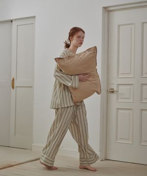 (uni)도미토리 아코디언 파자마 베이글