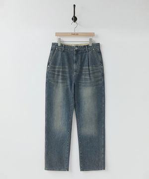 Drape Denim Pants Faded Blue(10oz)