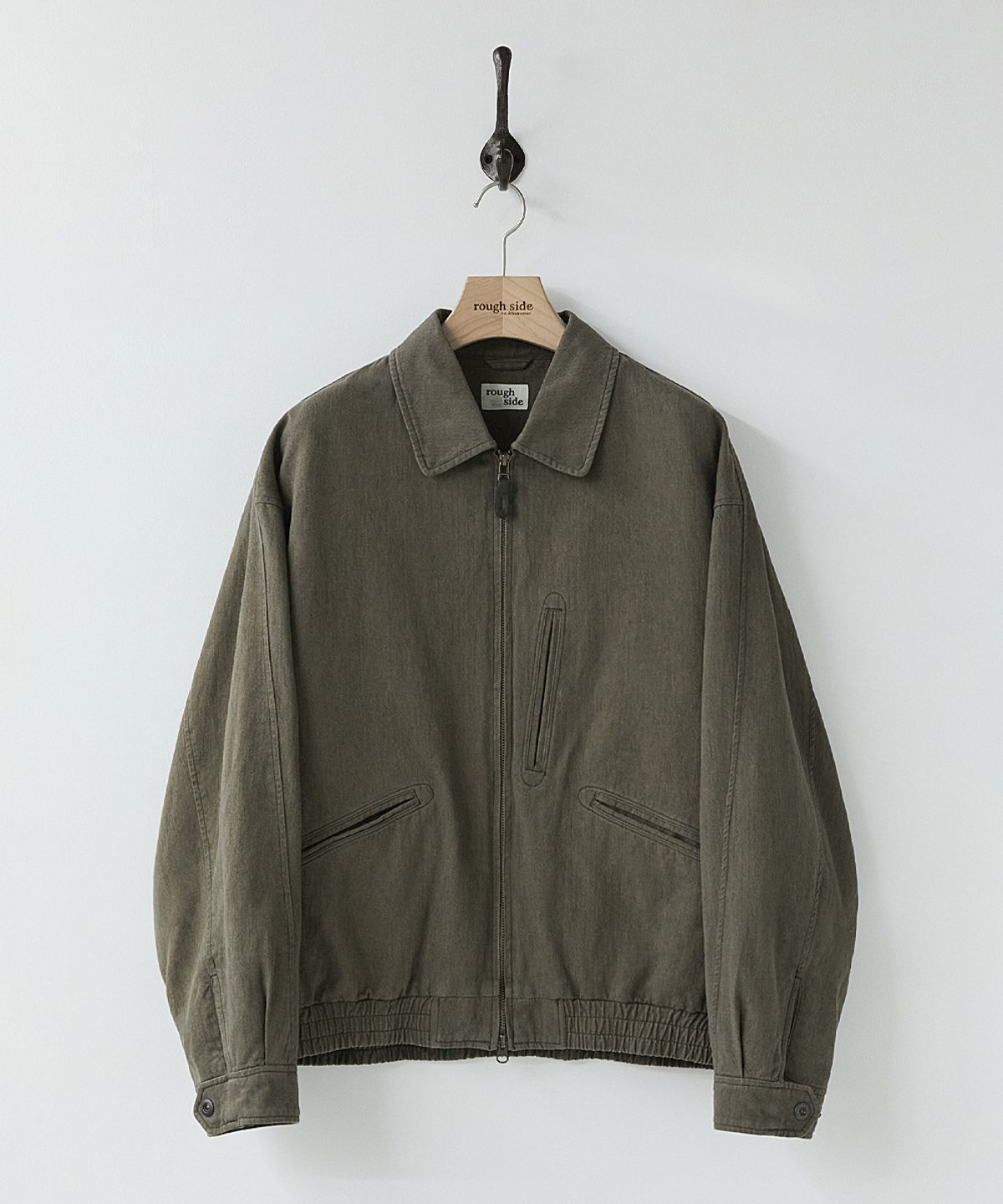러프사이드(ROUGHSIDE) Pier Jacket Mud