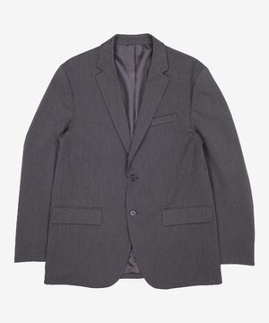 베이식 블레이저 [차콜 그레이] XL