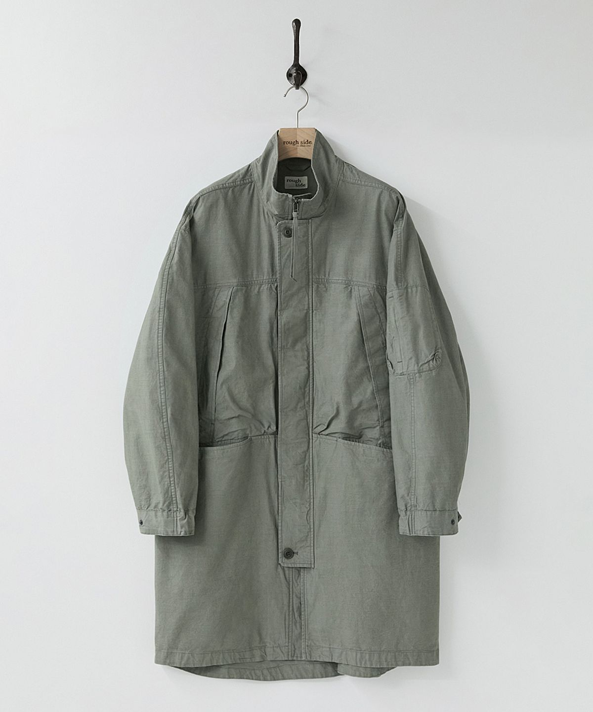 러프사이드(ROUGHSIDE) Dune Parka Light Grey