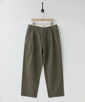 Linen Denim Pants Mud