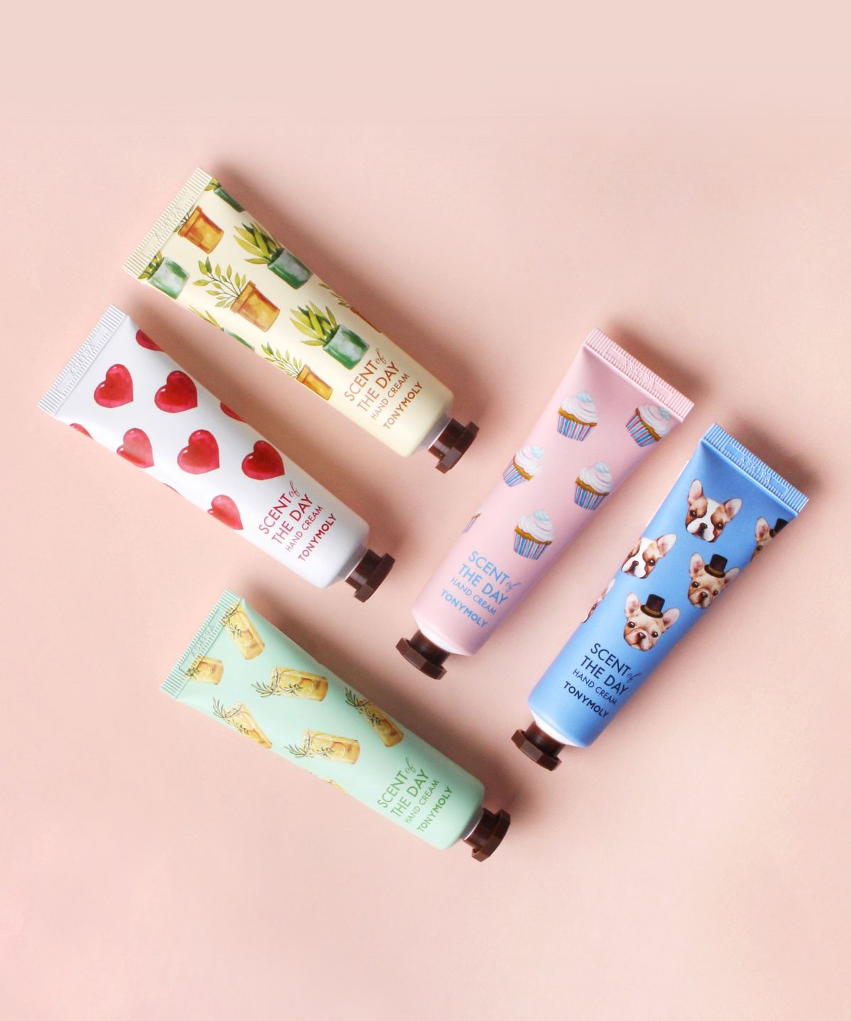 토니모리(TONYMOLY) [4pack]센트 오브 더 데이 핸드크림 30ml