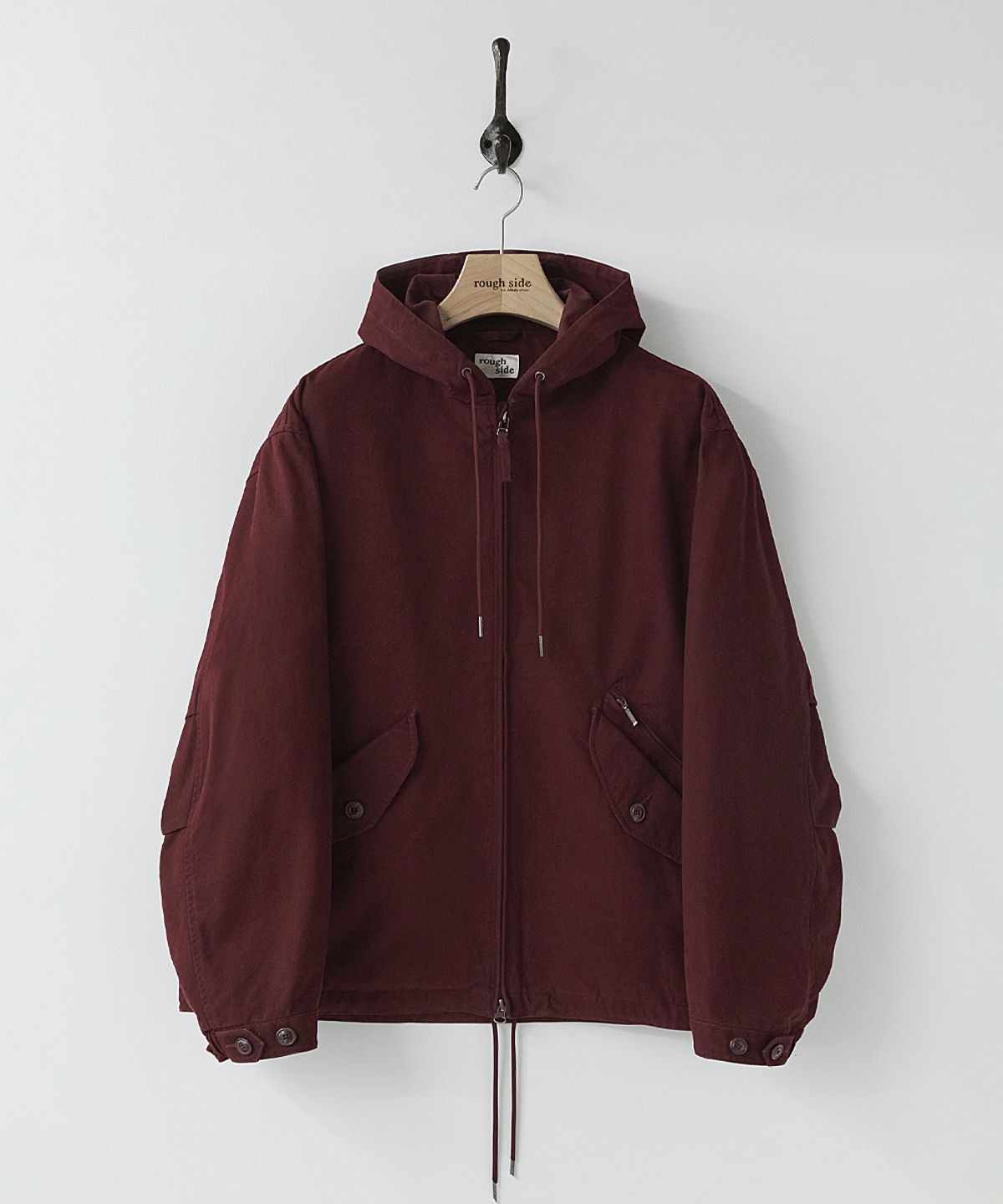 러프사이드(ROUGHSIDE) Hill Parka Burgundy