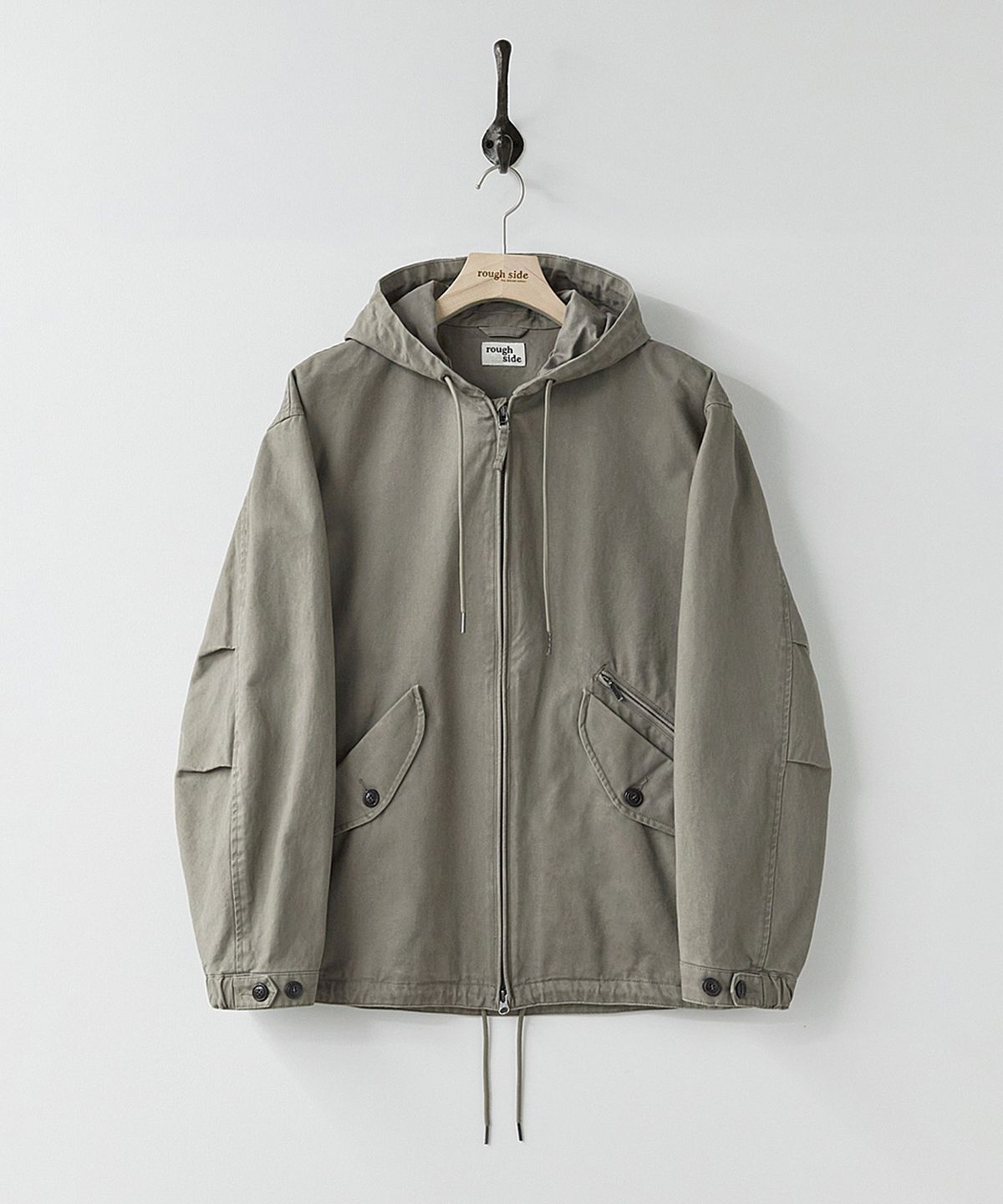 러프사이드(ROUGHSIDE) Hill Parka Mud