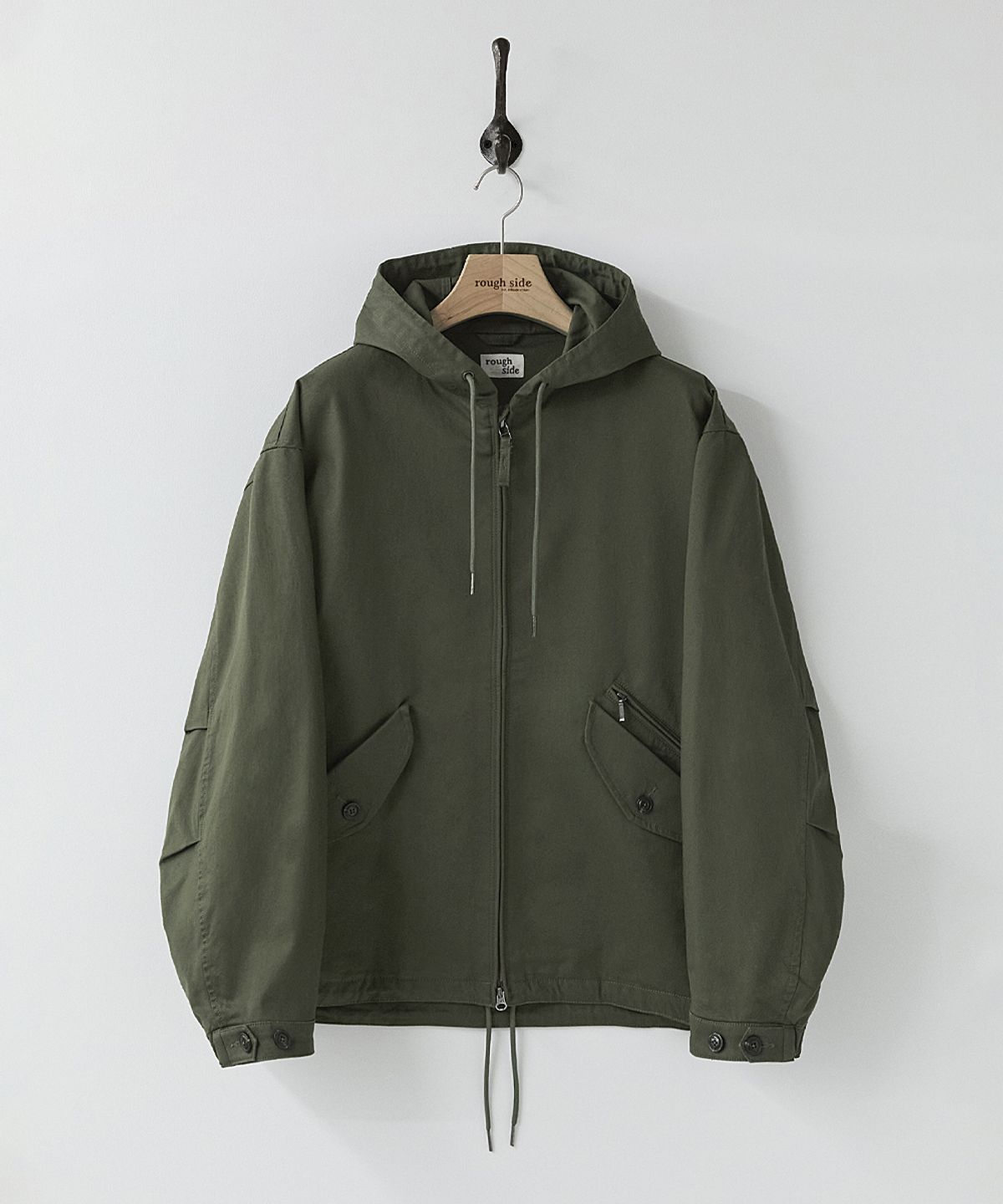 러프사이드(ROUGHSIDE) Hill Parka Dark Olive