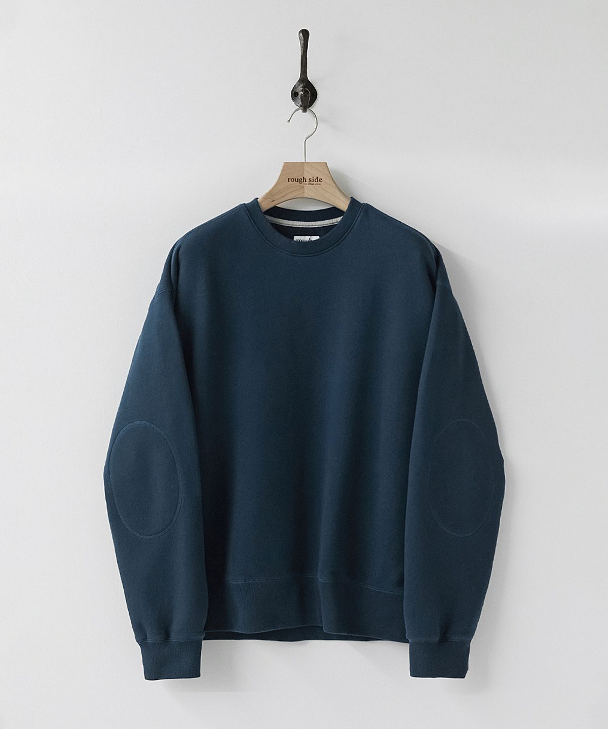 러프사이드(ROUGHSIDE) Oversized Sweat Shirt Ocean Blue
