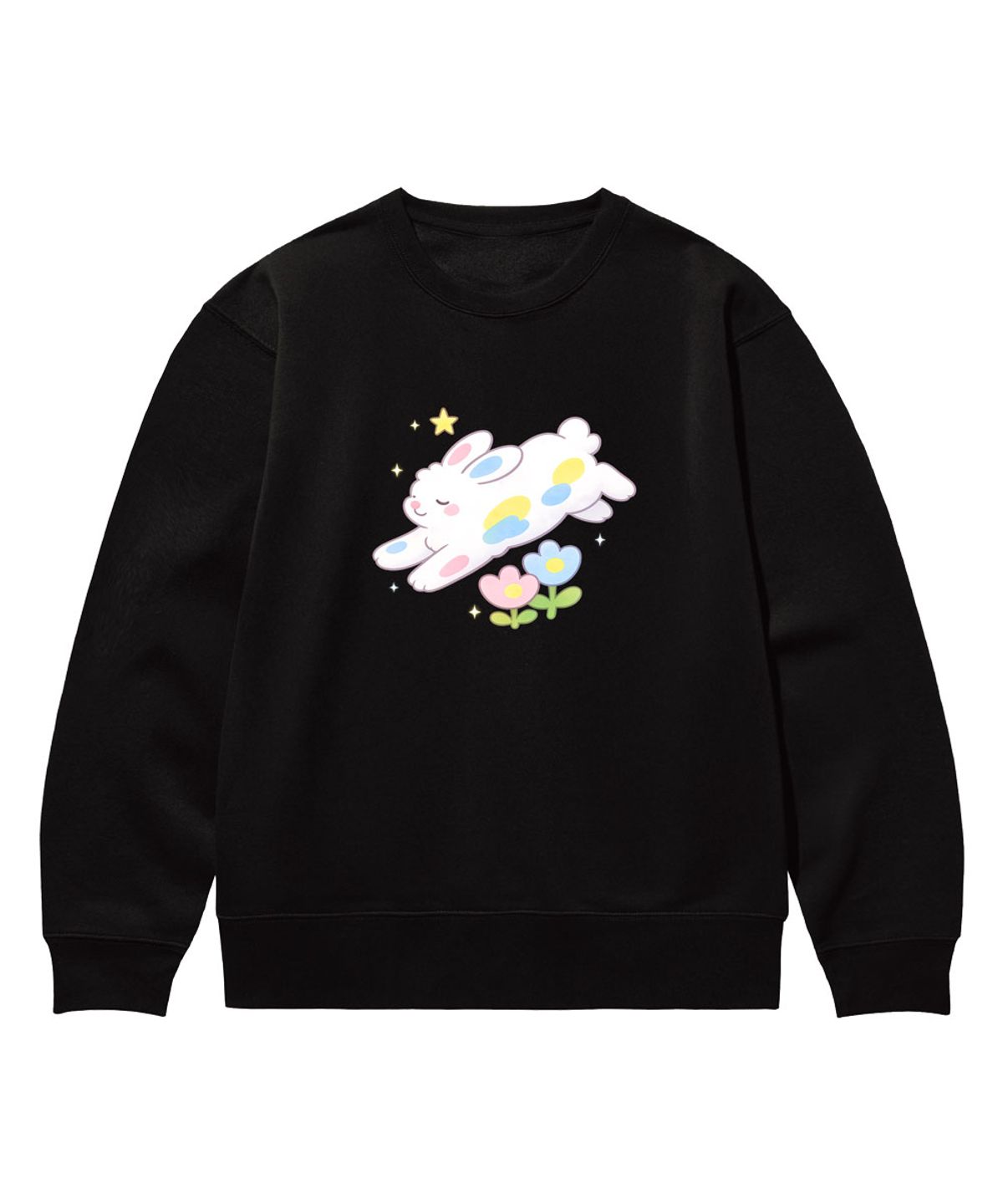 어썸어스(AWESOMEUS) COLORFUL RABBIT SWEAT SHIRTS 4 COLOR