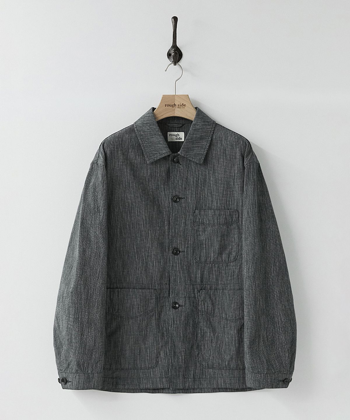 러프사이드(ROUGHSIDE) Workers Black ST