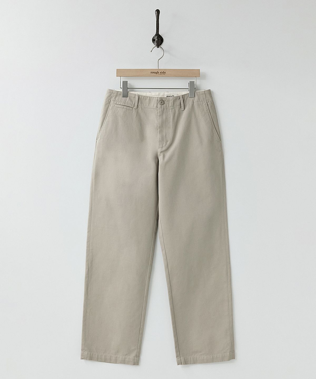 러프사이드(ROUGHSIDE) Officer Chino Pants Oatmeal